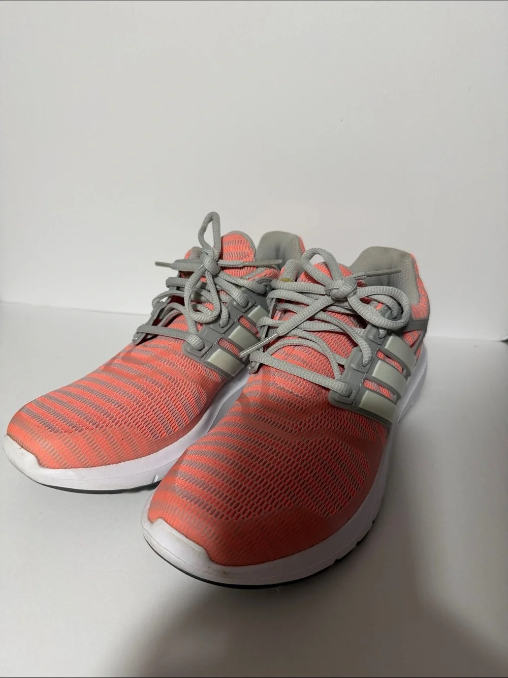 adidas Women’s Coral and Gray Athletic Running Shoes